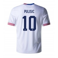 Dres Sjedinjene Države Christian Pulisic #10 Domaci Copa America 2024 Kratak Rukav